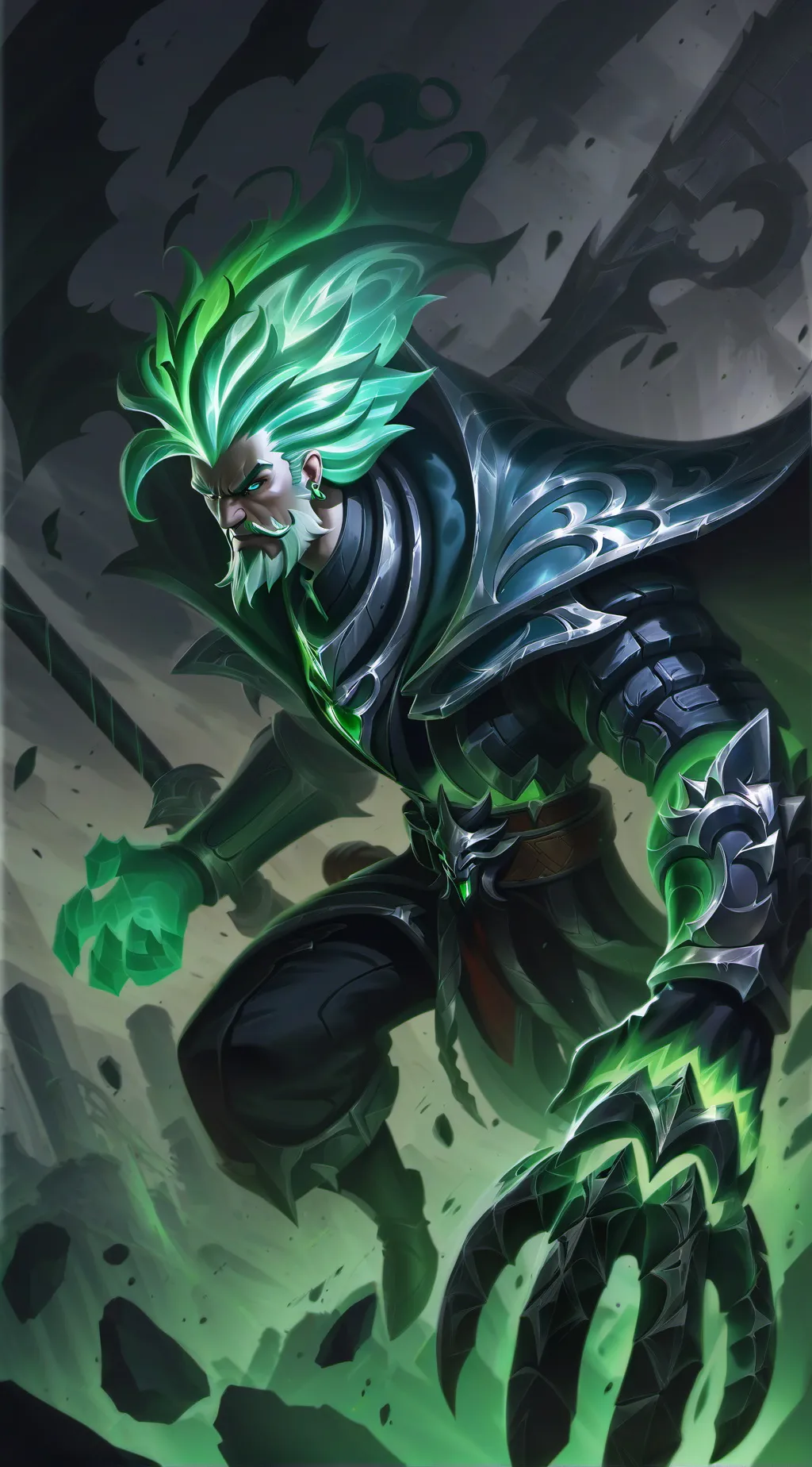 ai character: Karl heighberg background