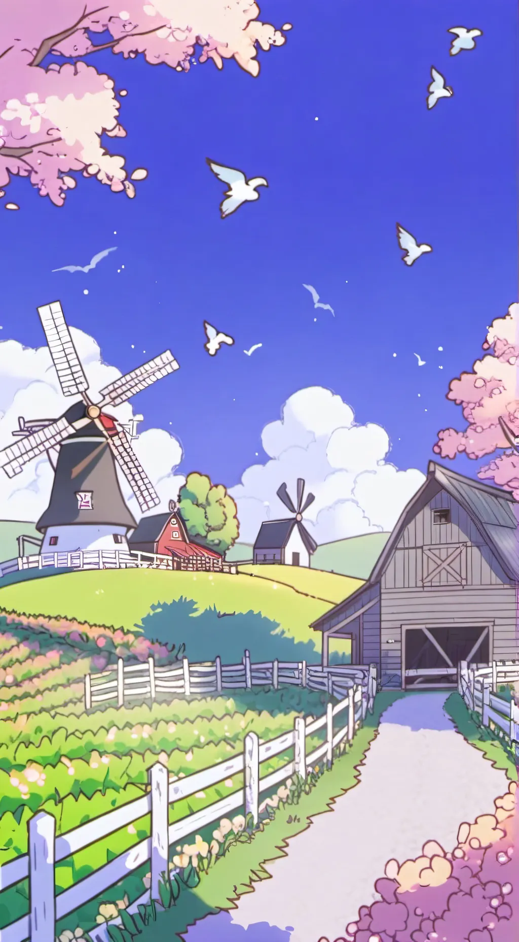 ai character: Farm rp background