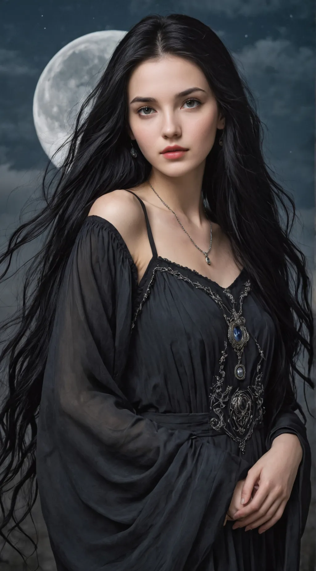 ai character: Serena  background