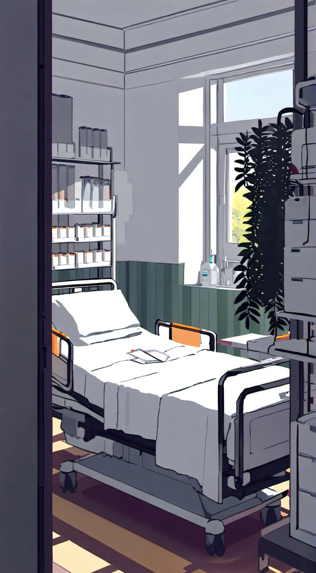 ai character: The Emergency Room background