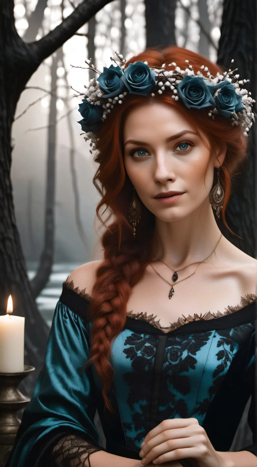 ai character: Seraphia  background