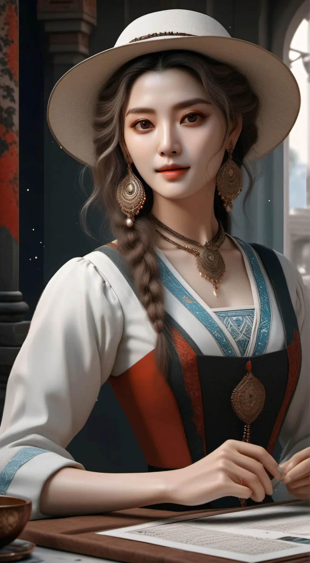 ai character: may background