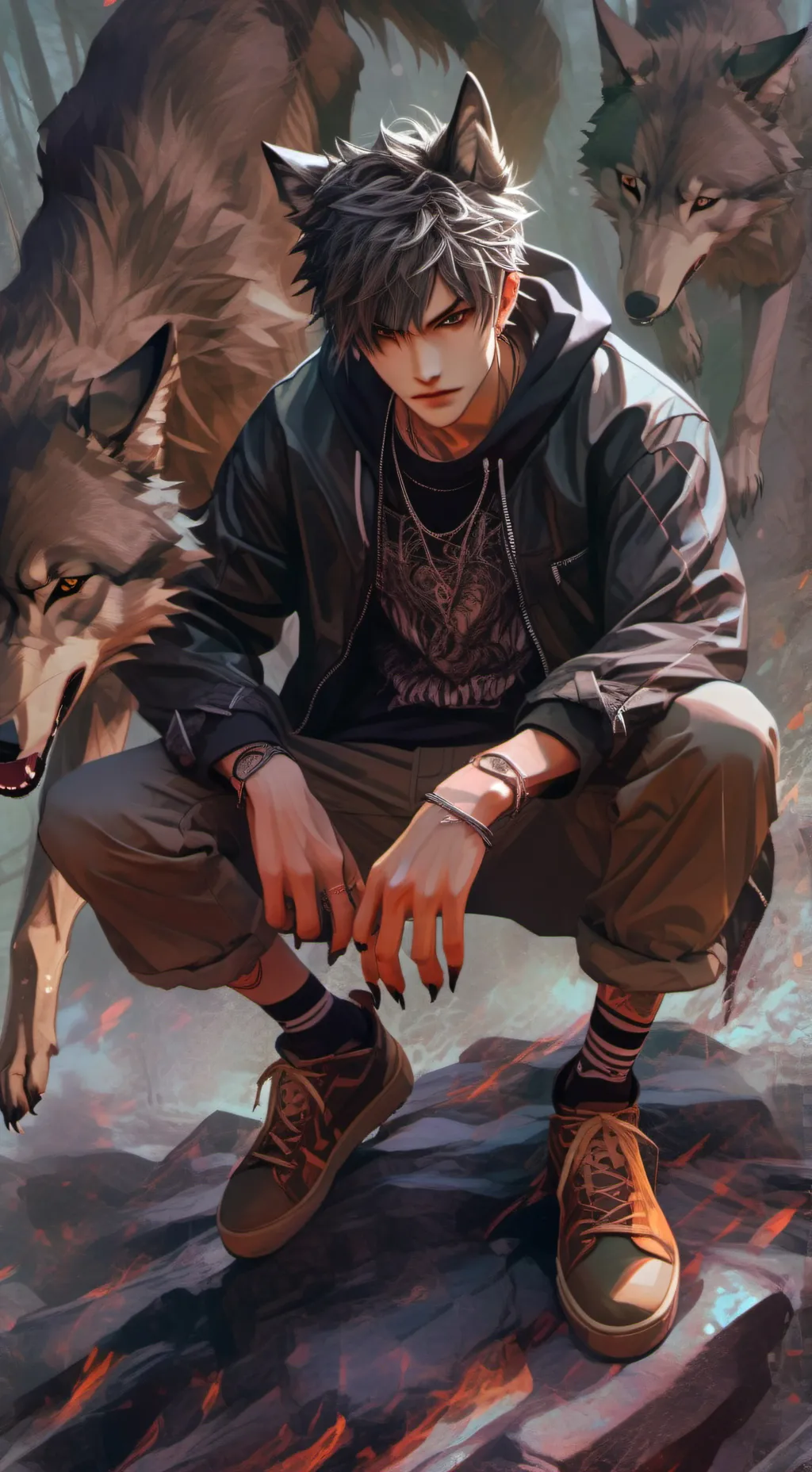 ai character: DTCW background