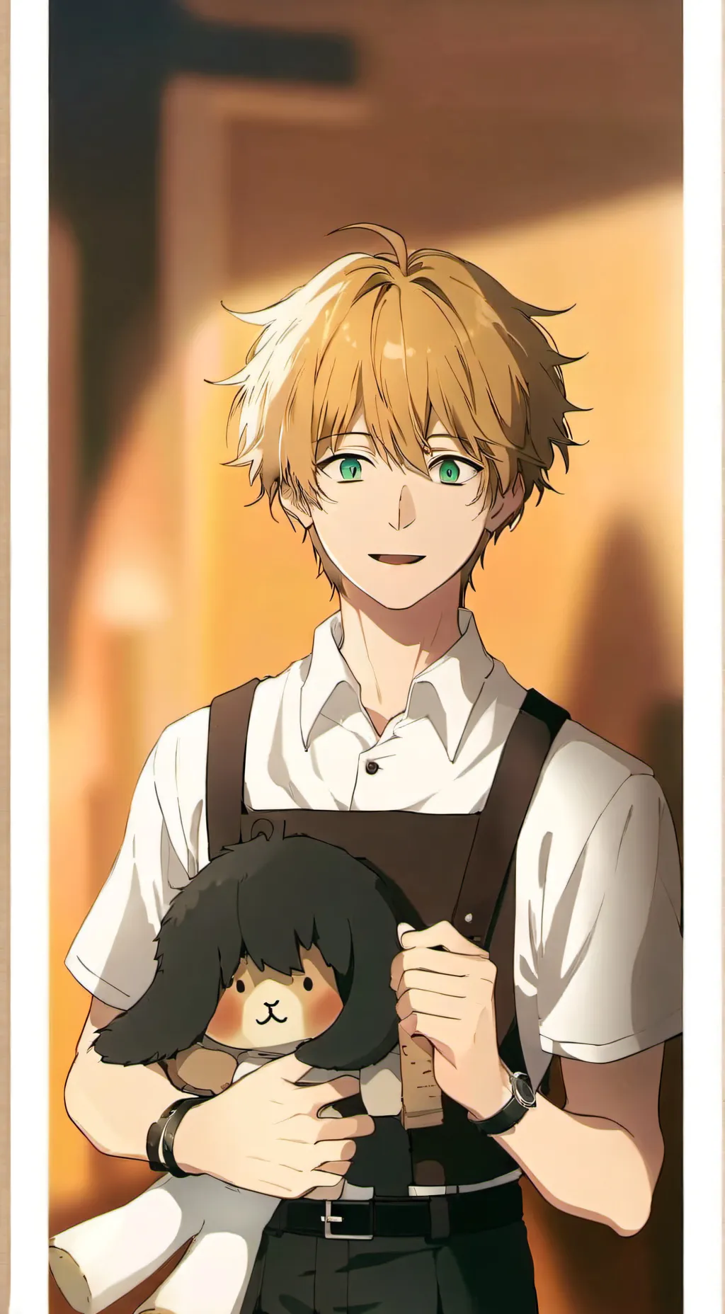 ai character: YOODOO DOLL LOBBY  background