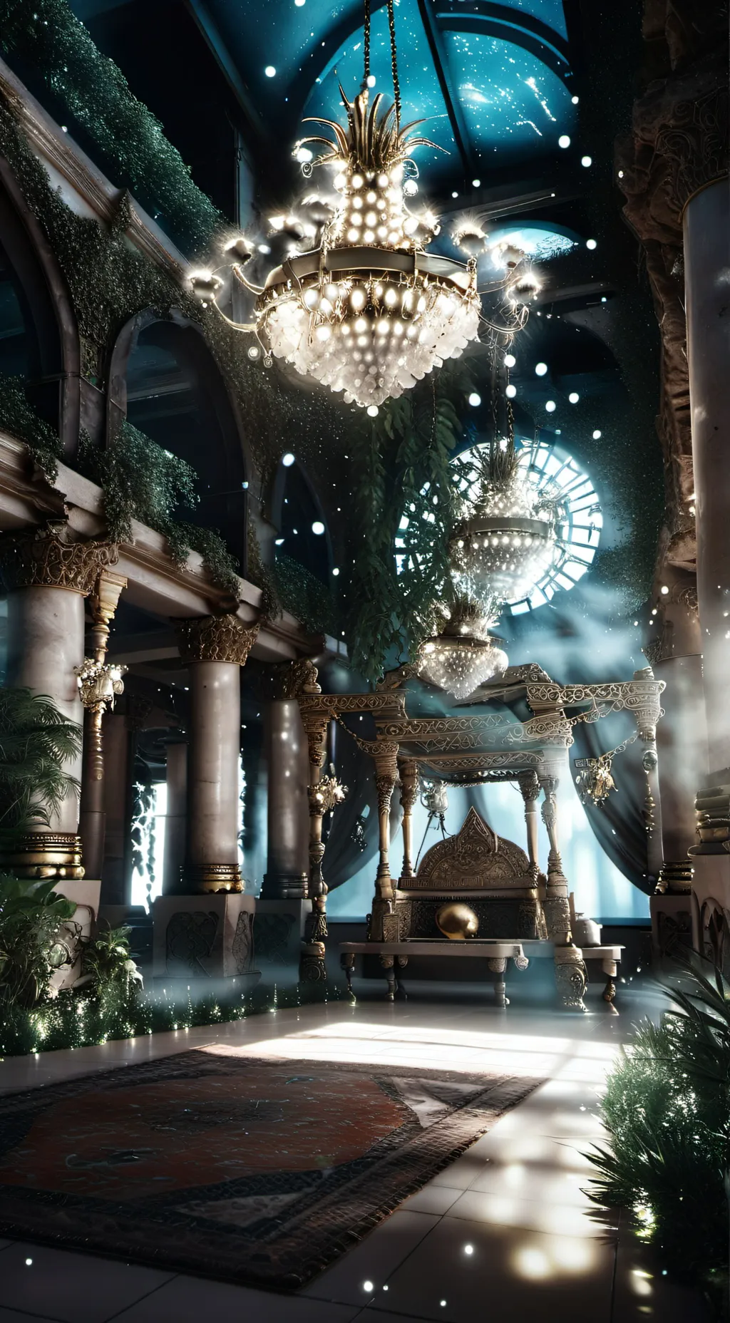 ai character: 👑Pharaoh Luciano🌟 background