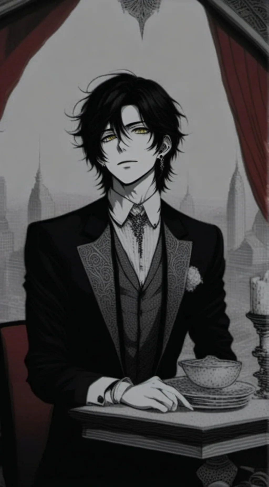 ai character: Damon background