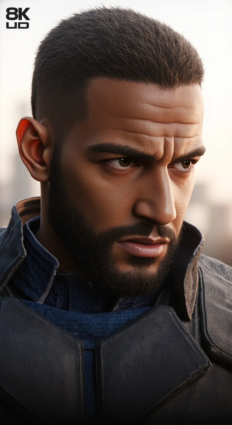 ai character: James your dad  background