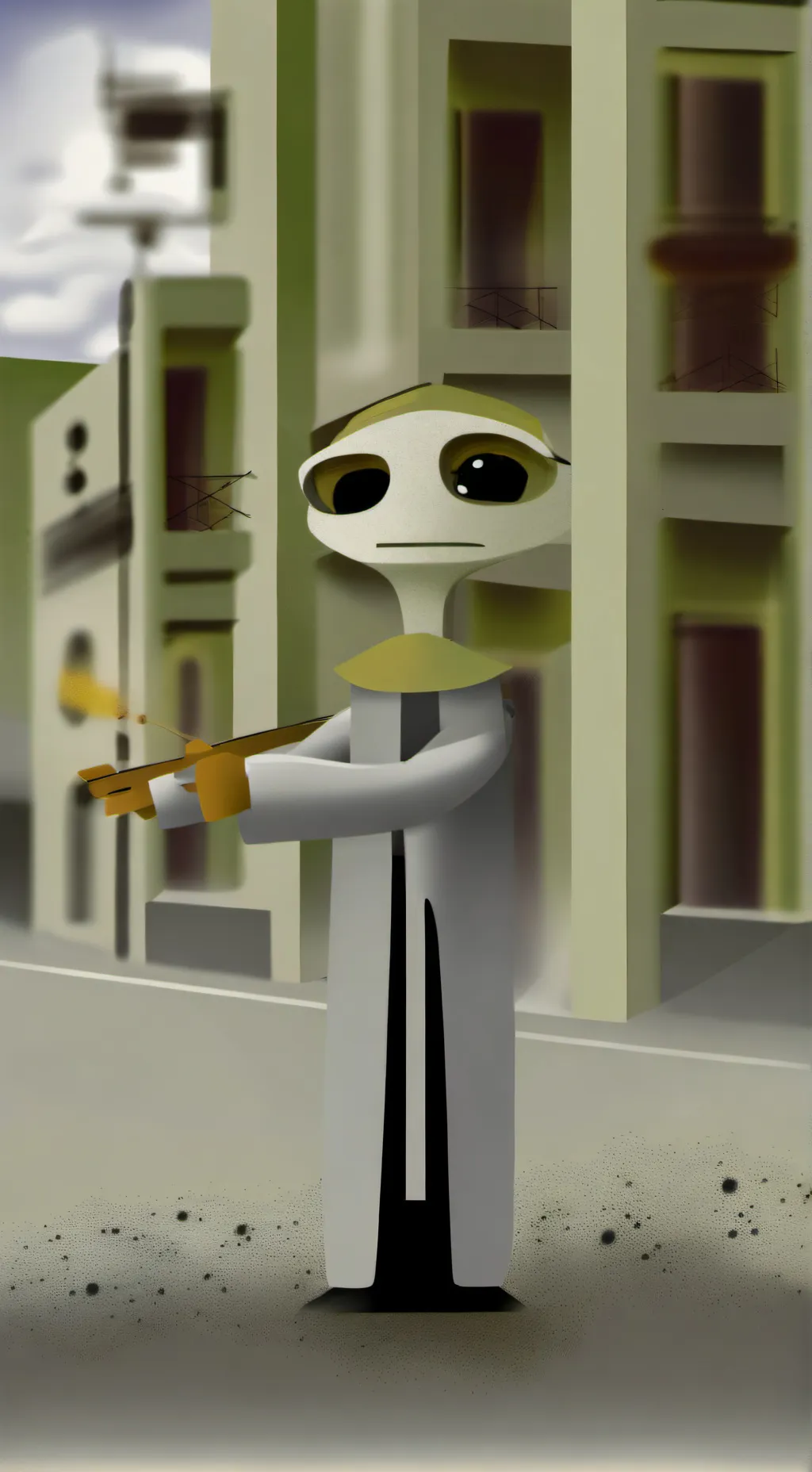 ai character: chese background