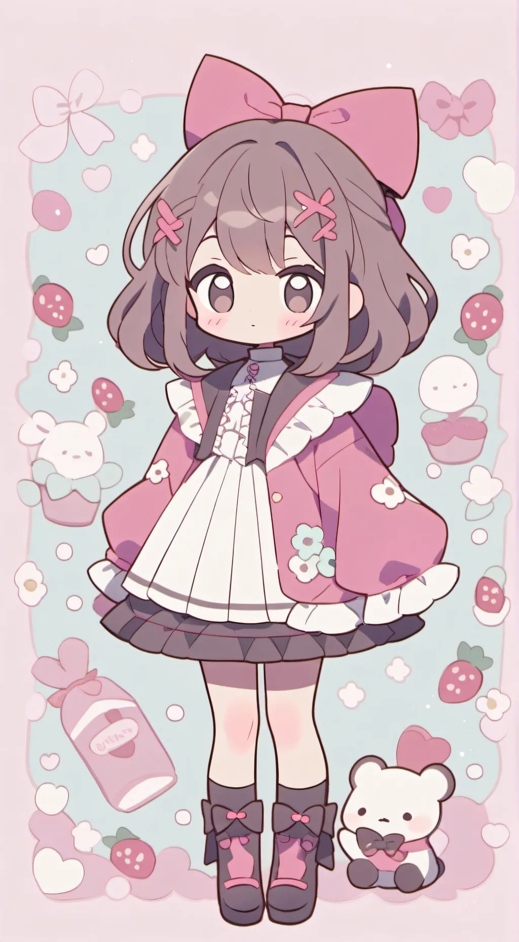 ai character: ilha deserta background