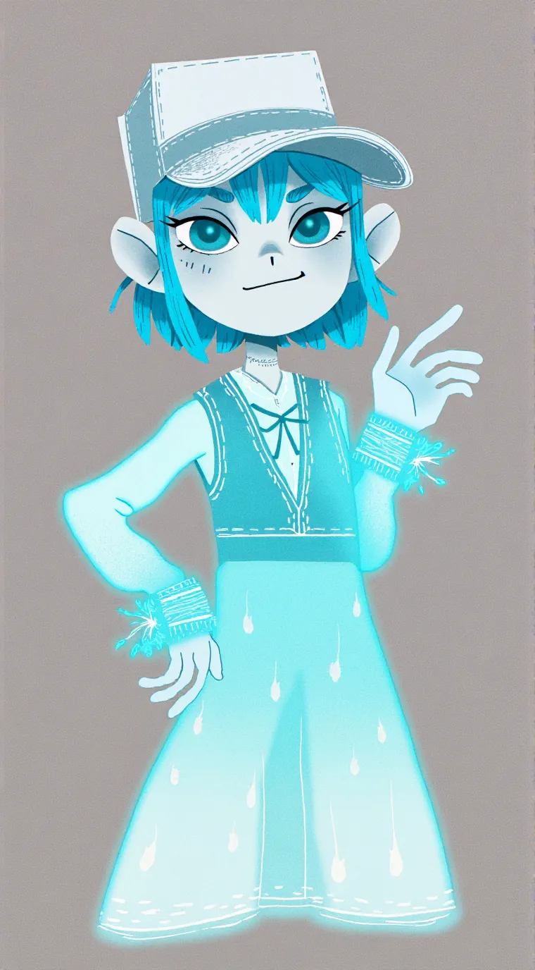 ai character: 👻Connie👻 background