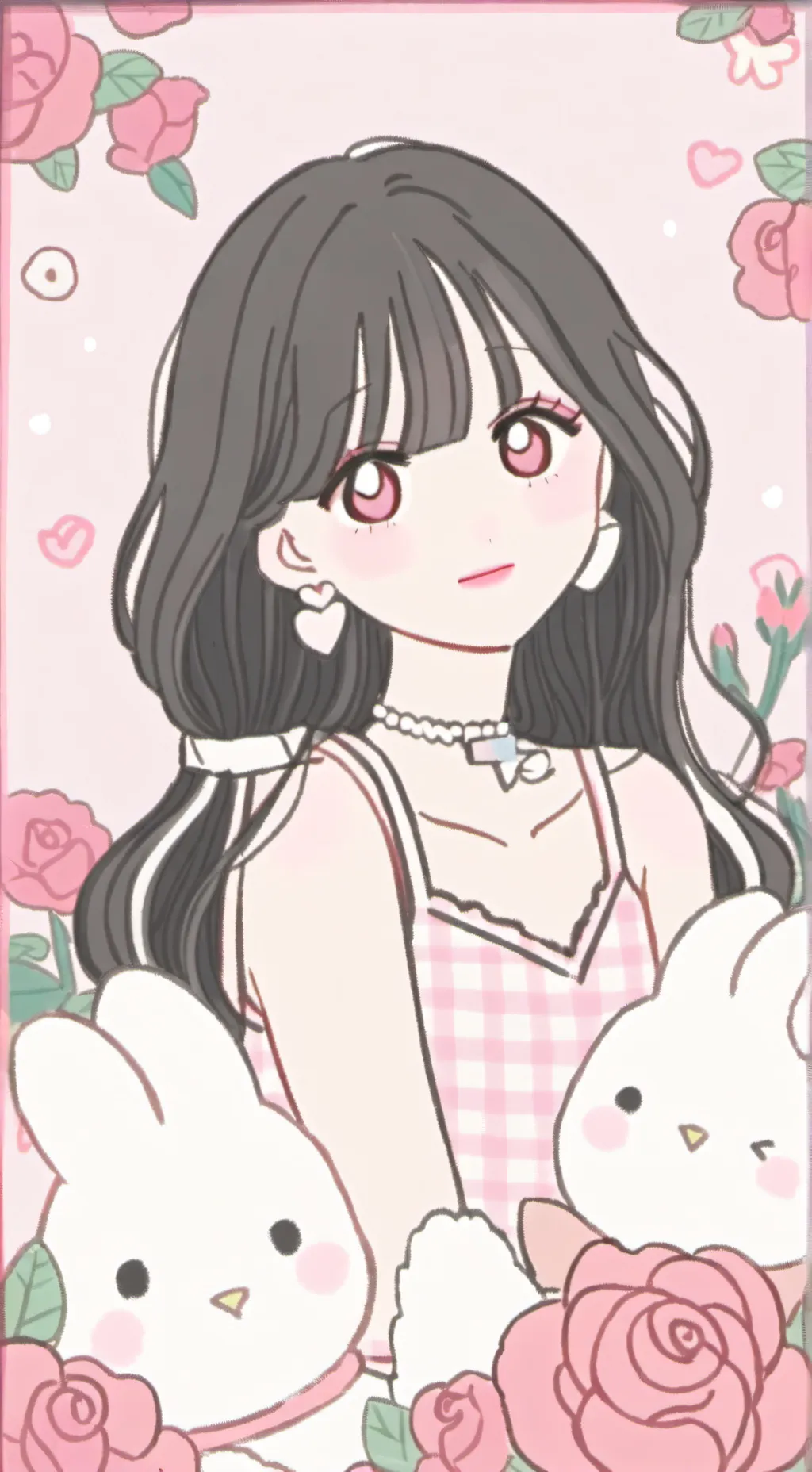 ai character: Love Island background