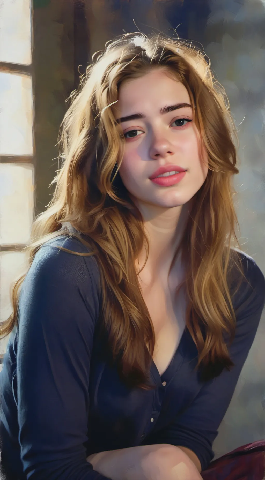 ai character: Alana  background