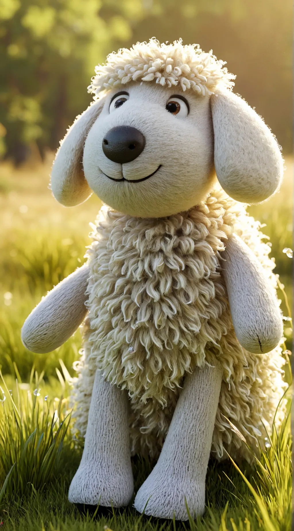 ai character: kids show background