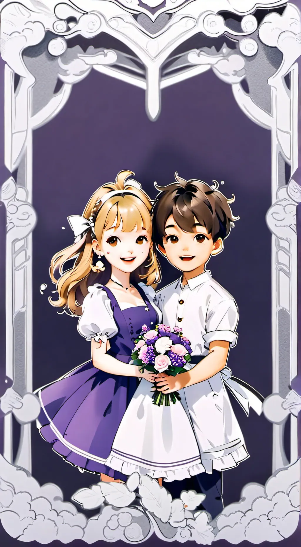 ai character: lila and milo background