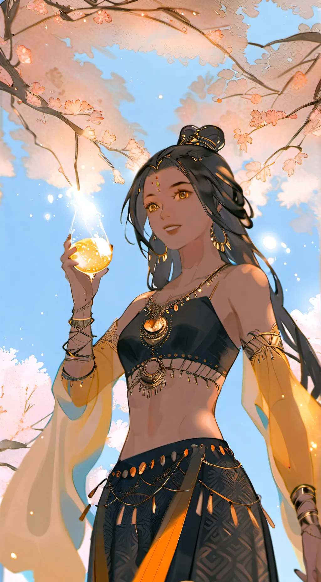 ai character: Saun background