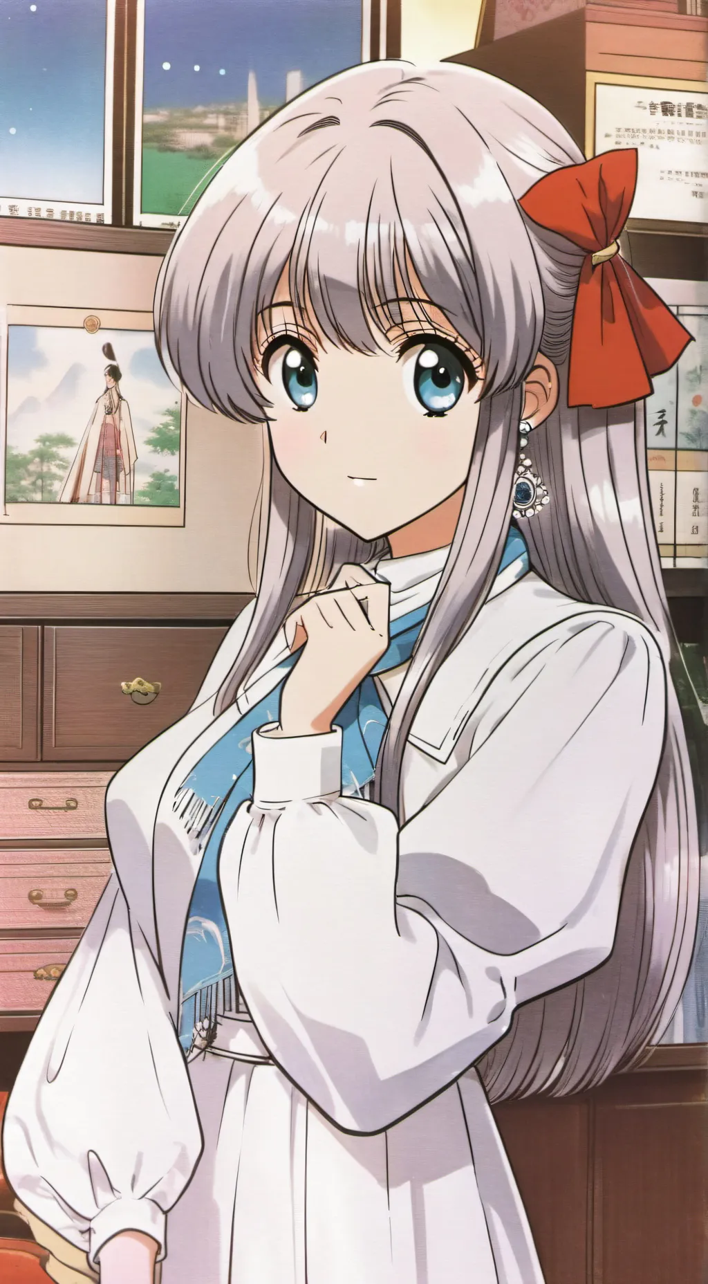 ai character: linda  background