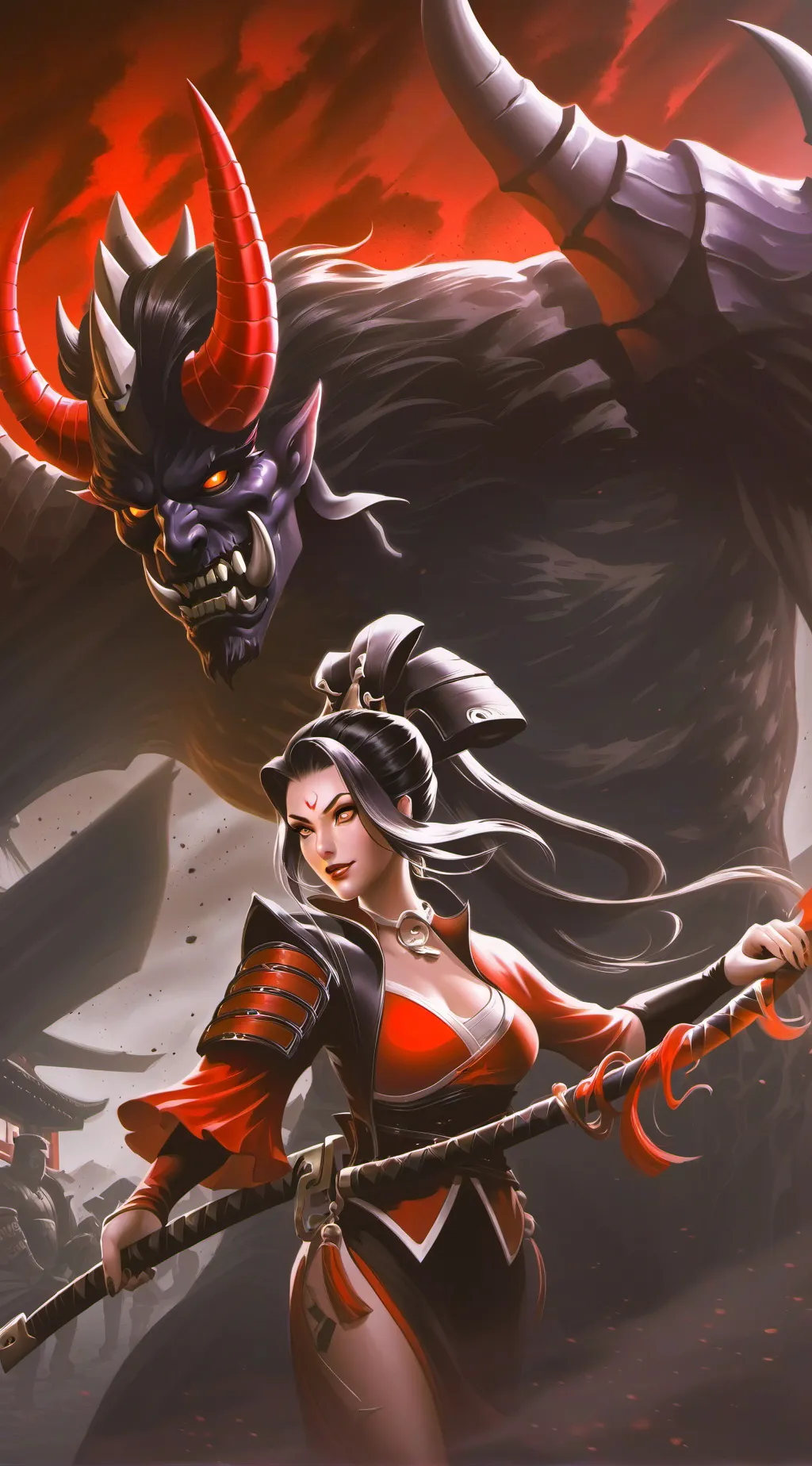 ai character: Камернасу background