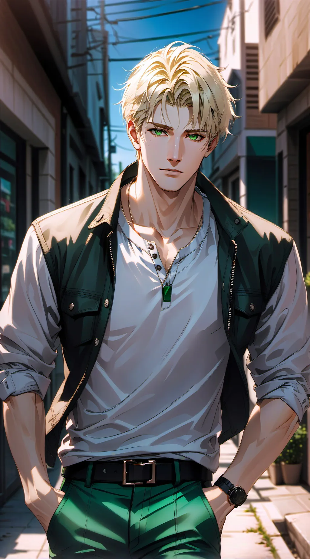 ai character: Adrian Willows background