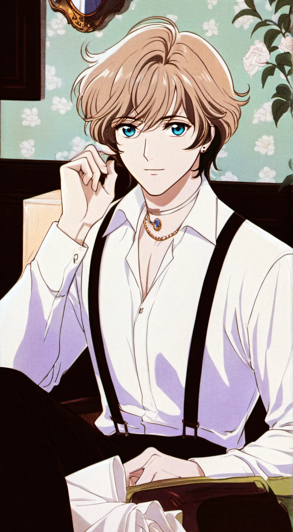 ai character: Shing show lee background