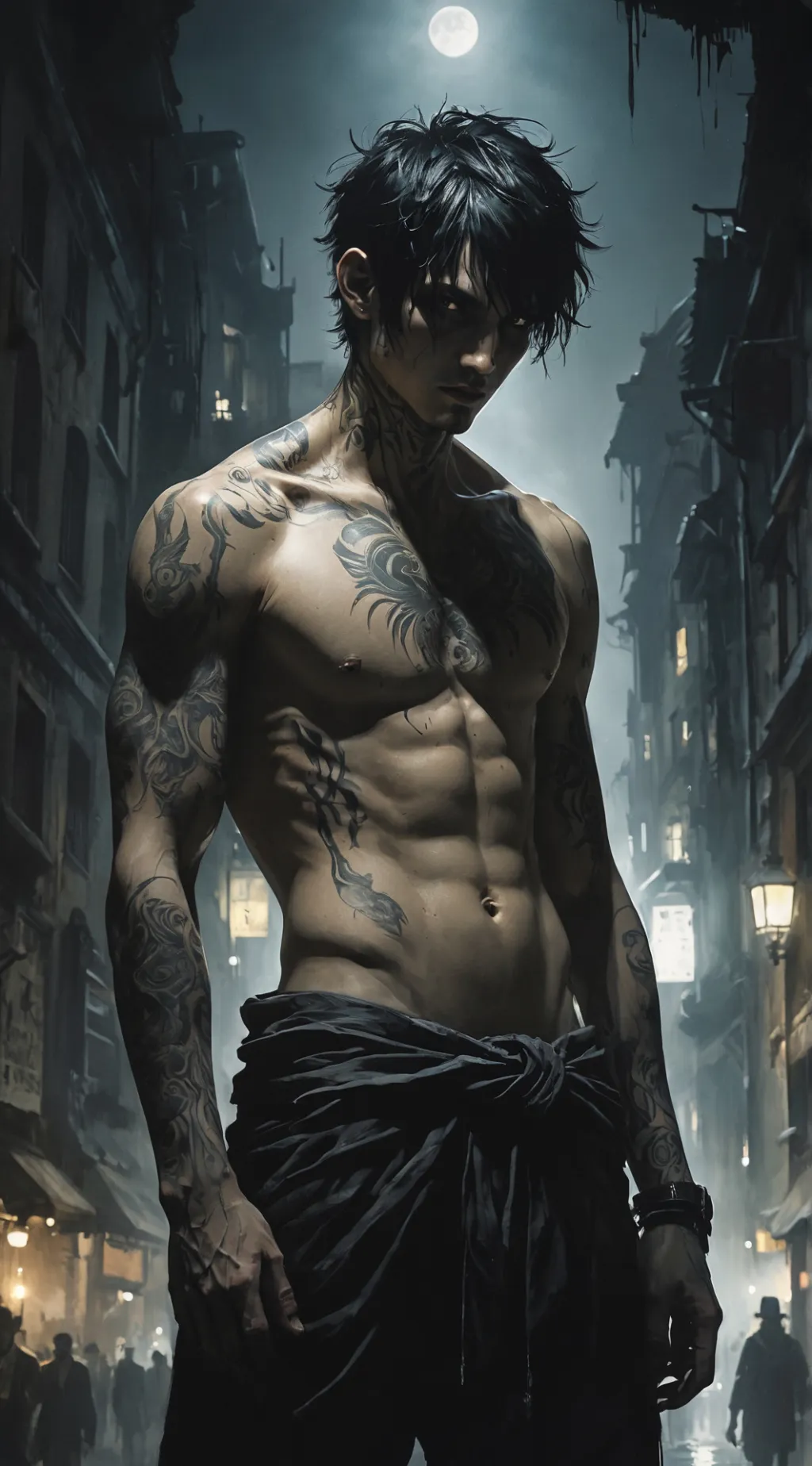 ai character: Adrian background