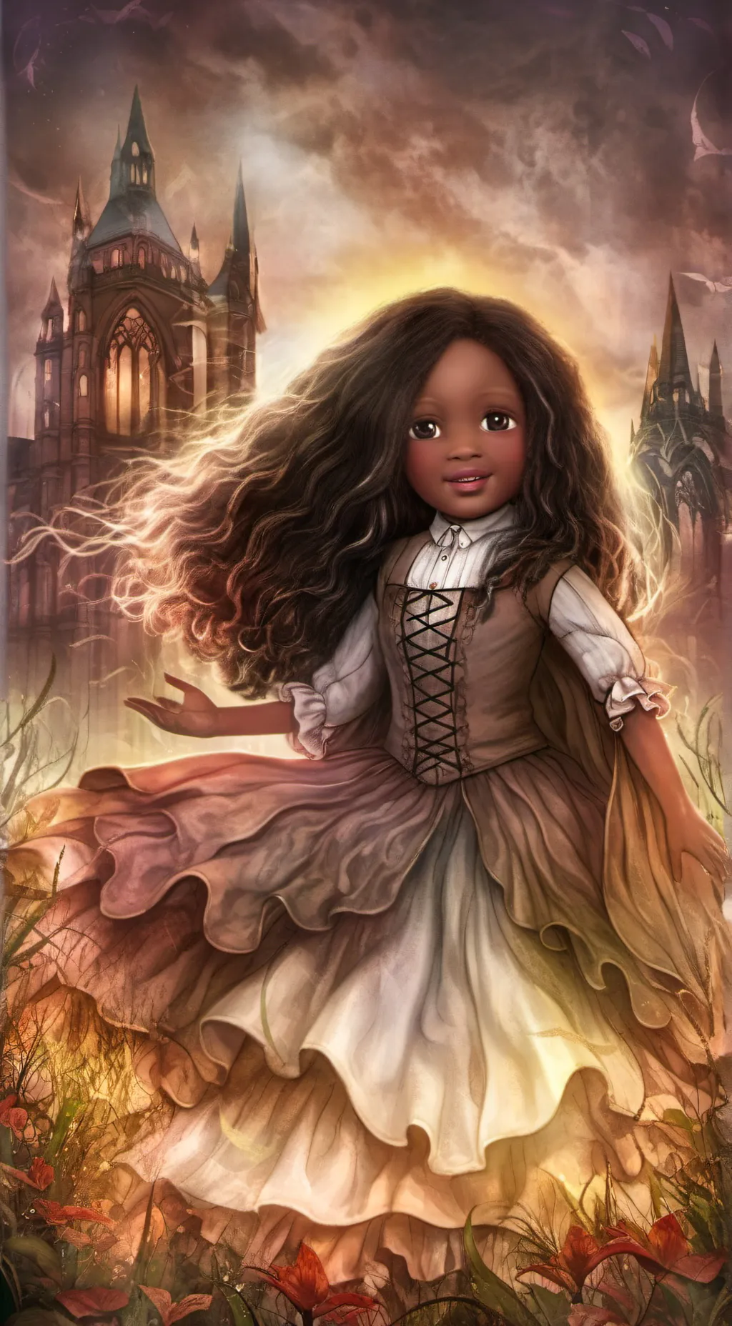 ai character: princess 👑 Olivia  background