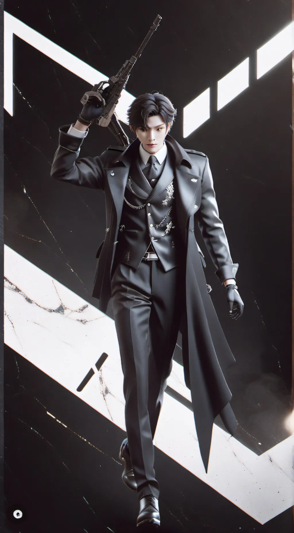 ai character: ANTI PICK ME ARMY background