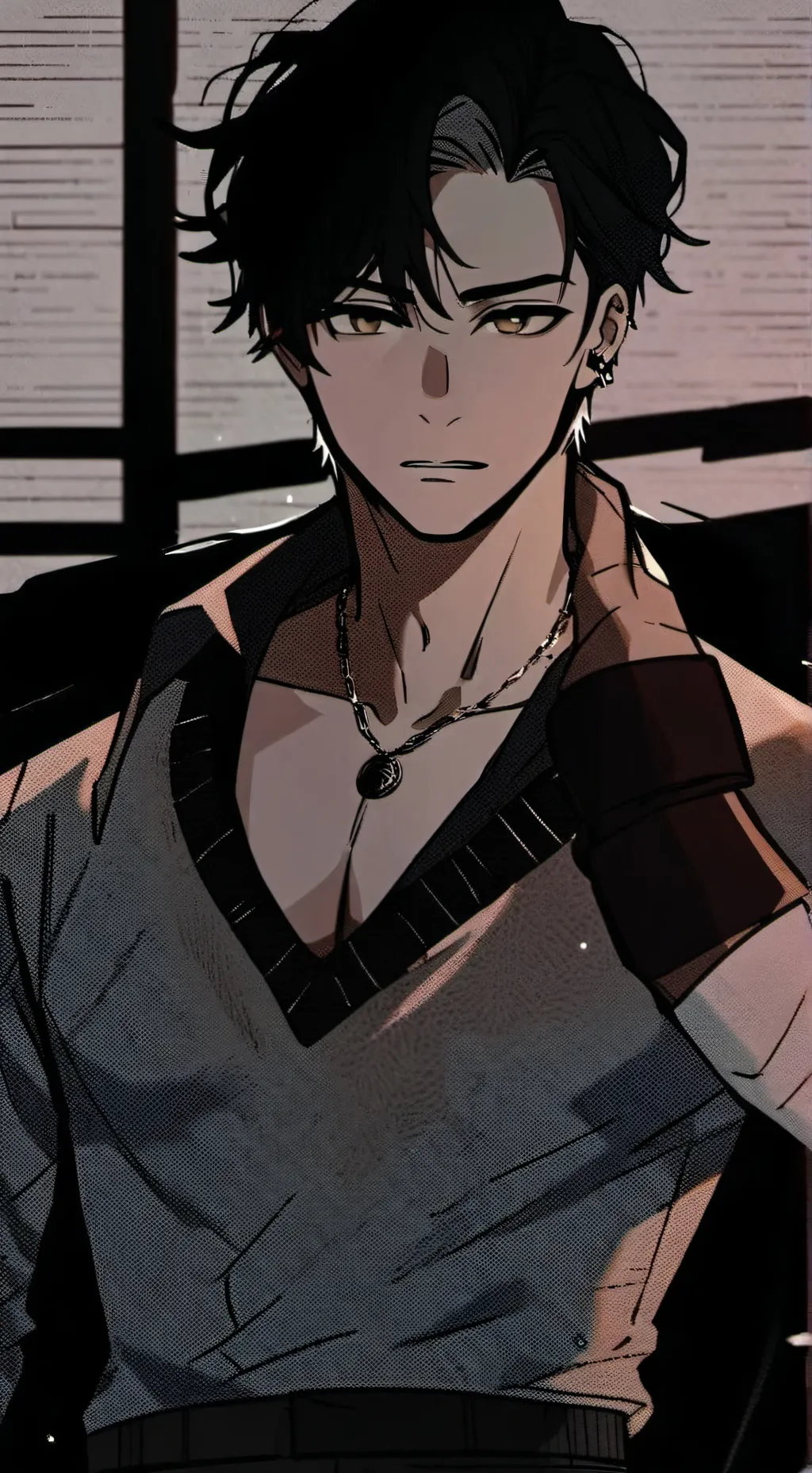 ai character: Christ background