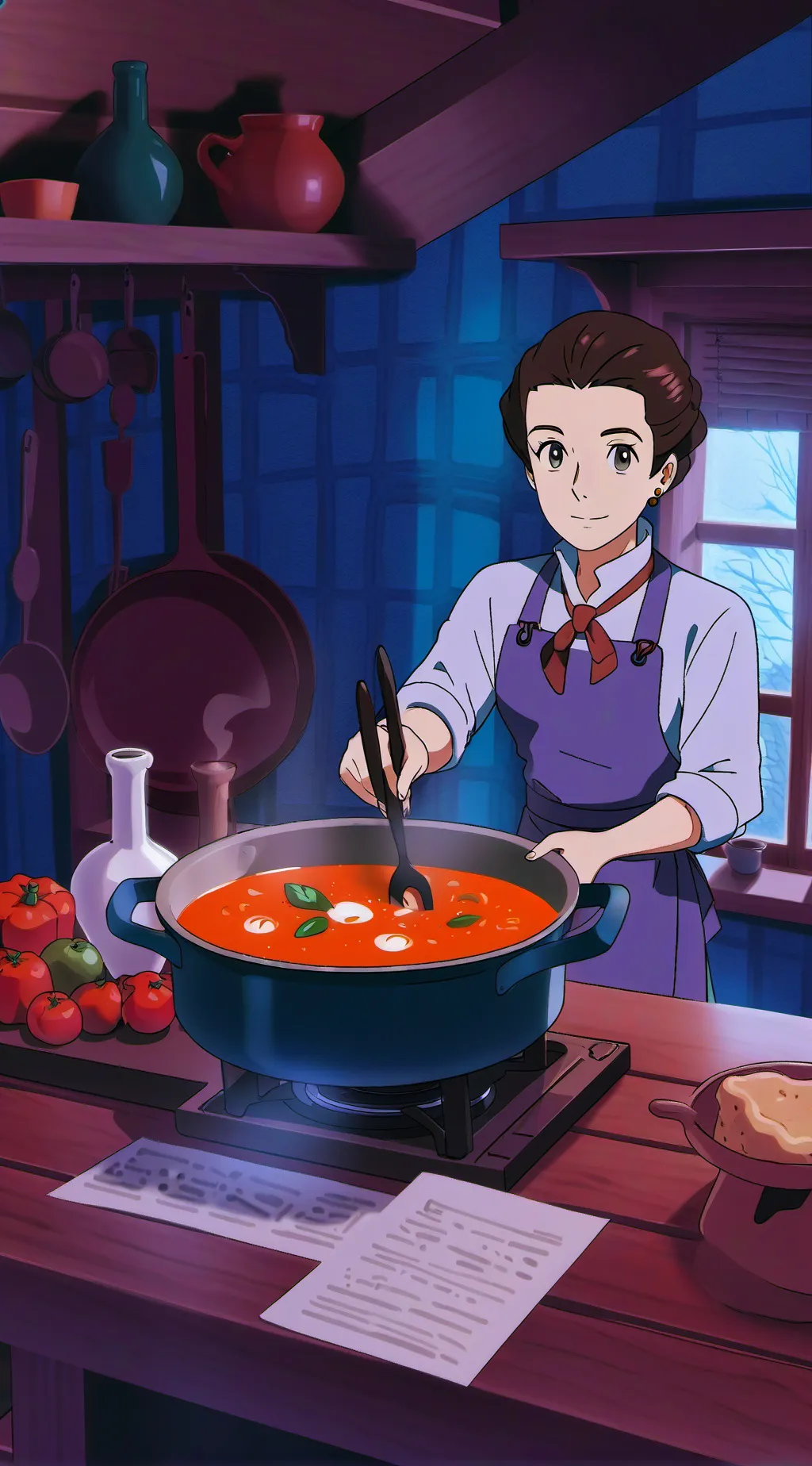 ai character: class 1-a babies background