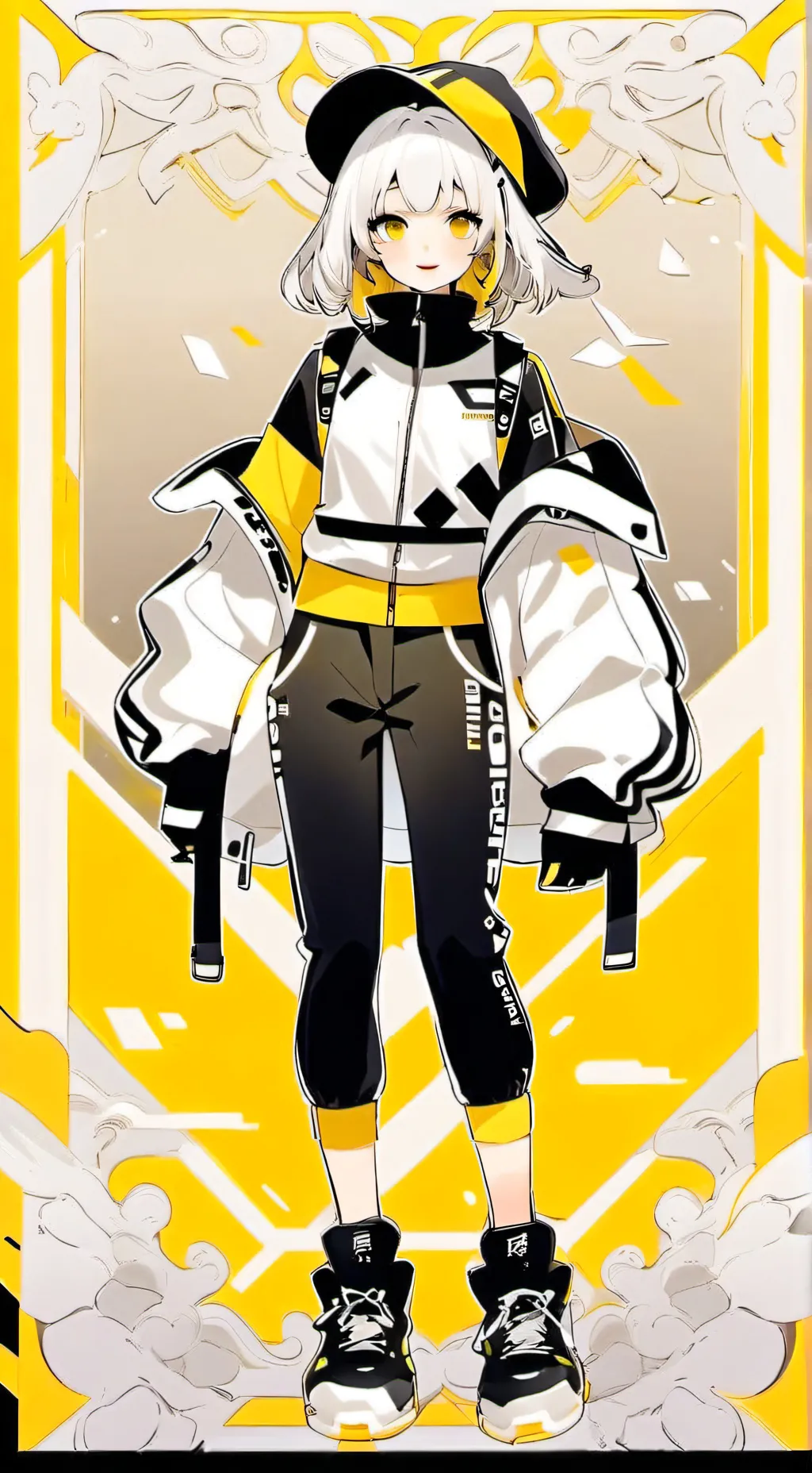 ai character: Luna  background