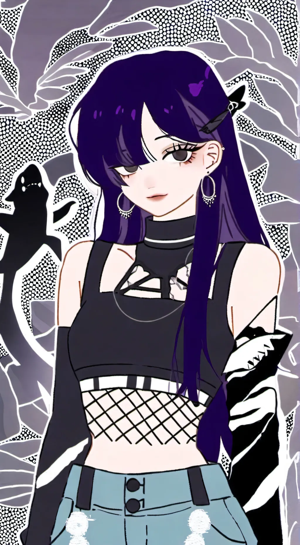 ai character: Kiki (my oc) background