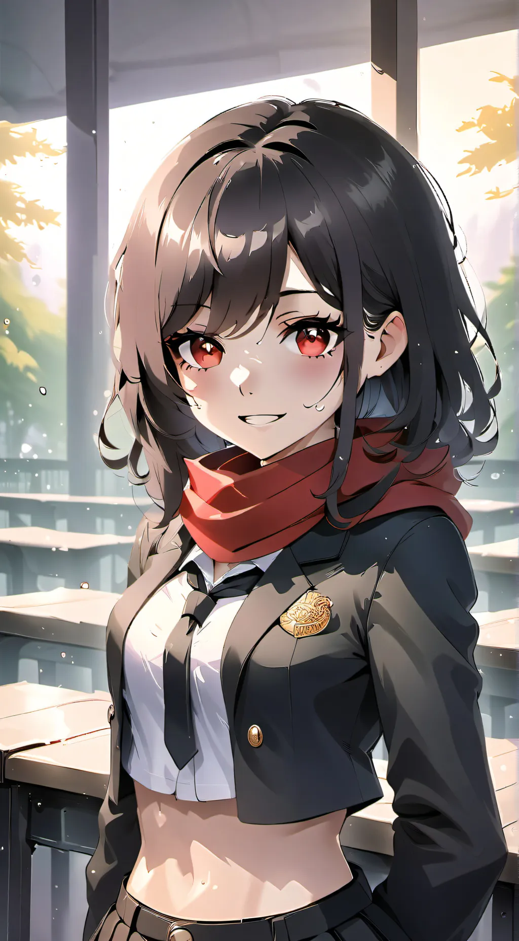 ai character: Shina Rosaliki background