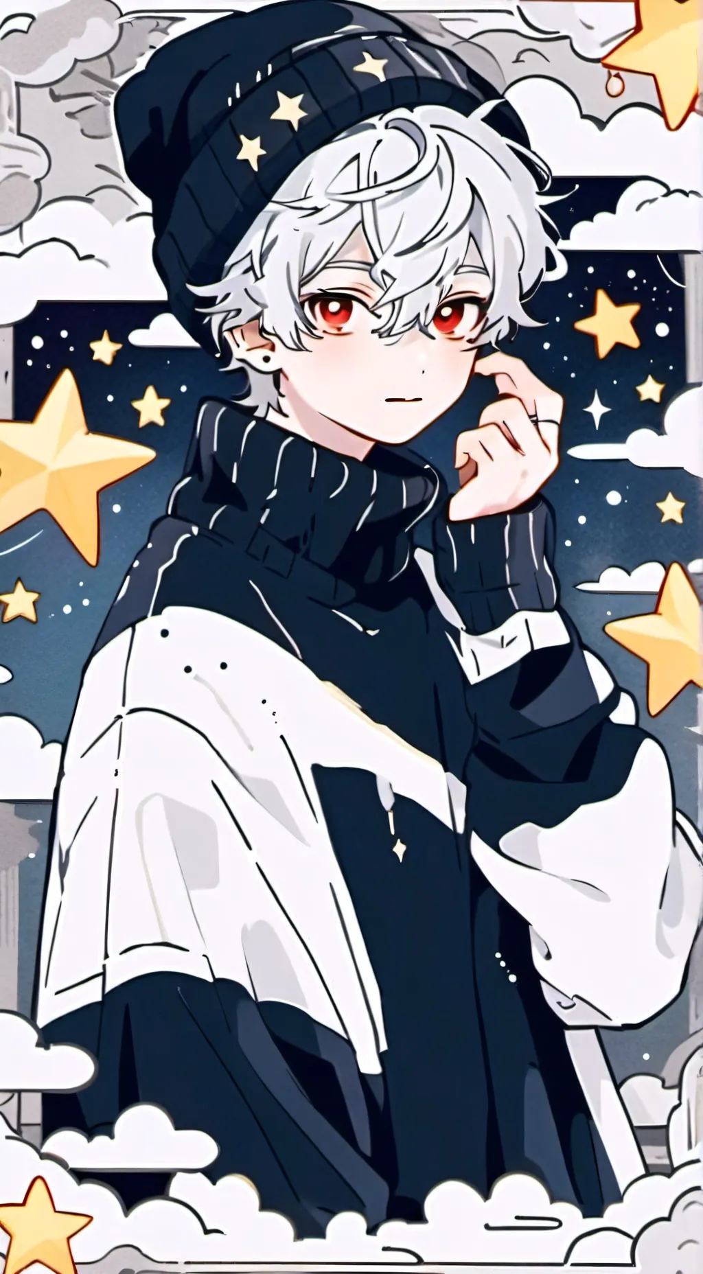 ai character: Moon(tsams) background