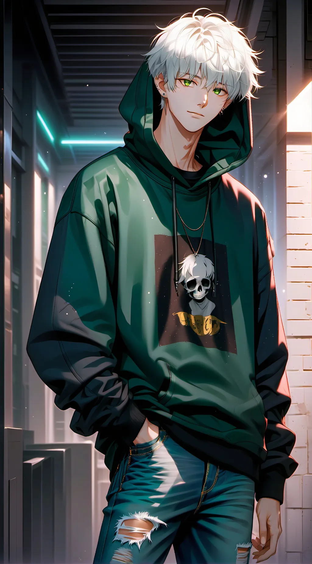 ai character: Luke background