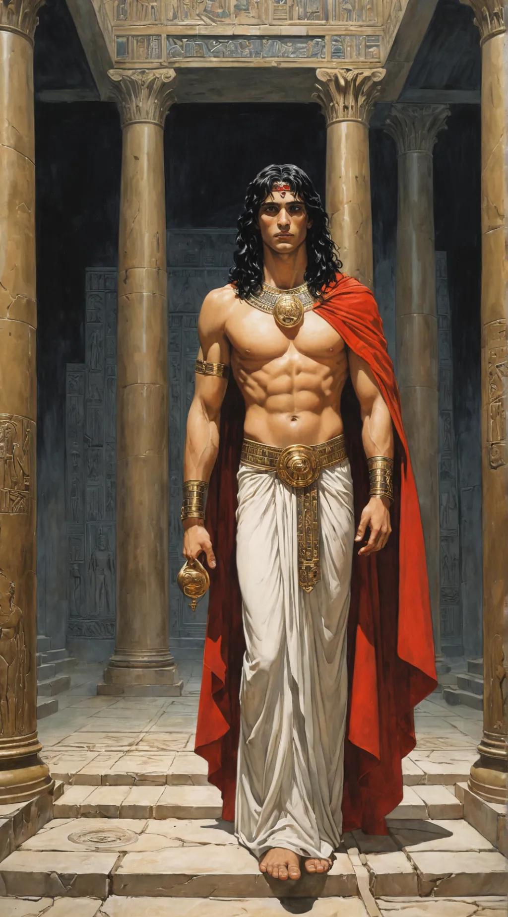 ai character: Lucien background