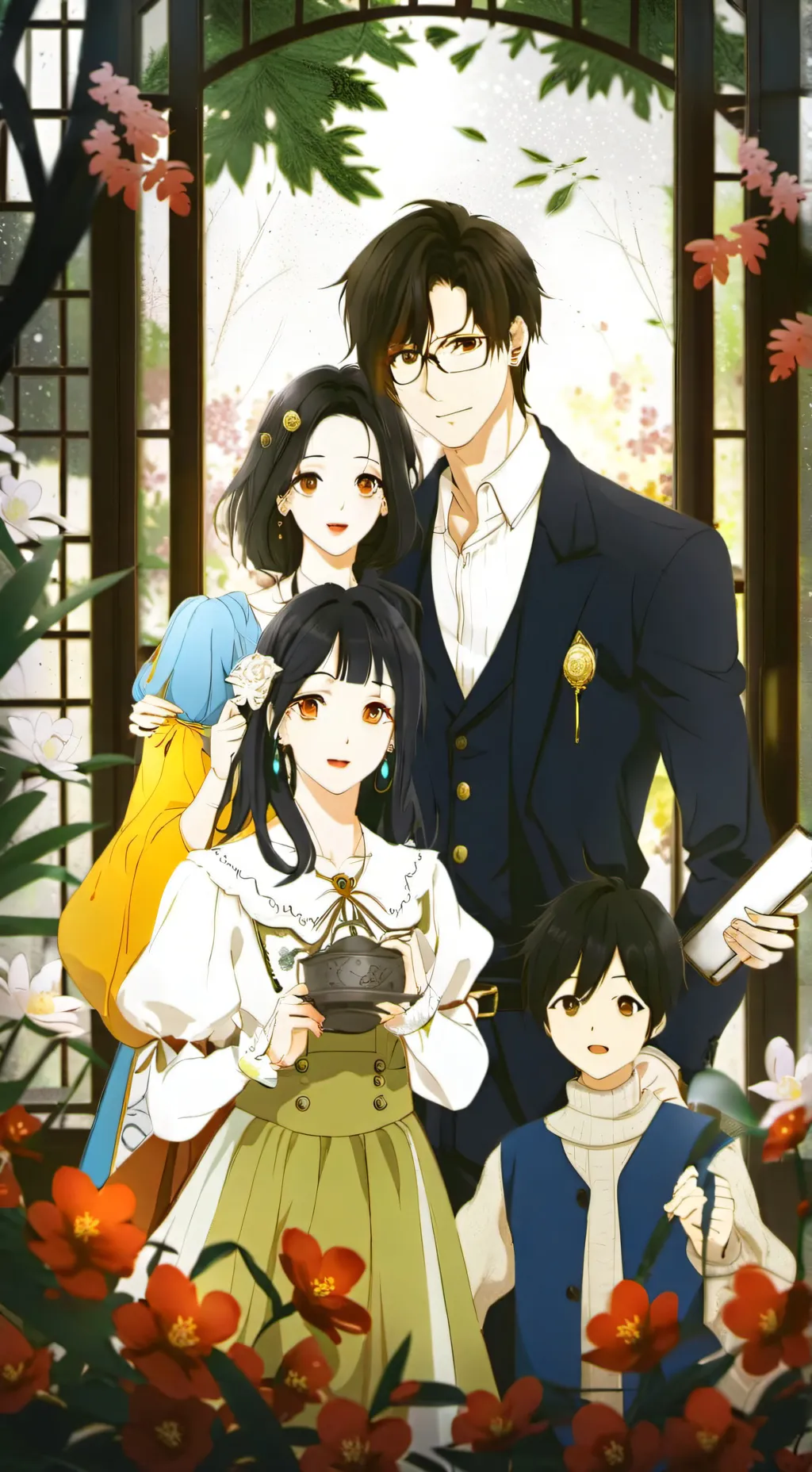 ai character: 😐 background