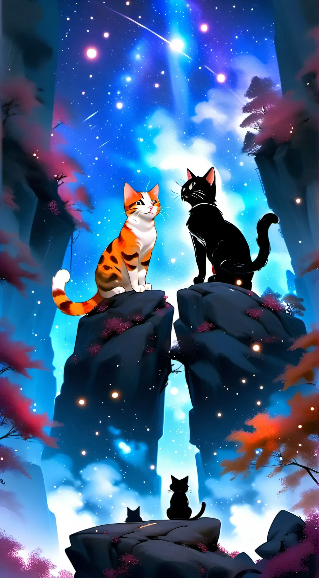 ai character: CloverClan background