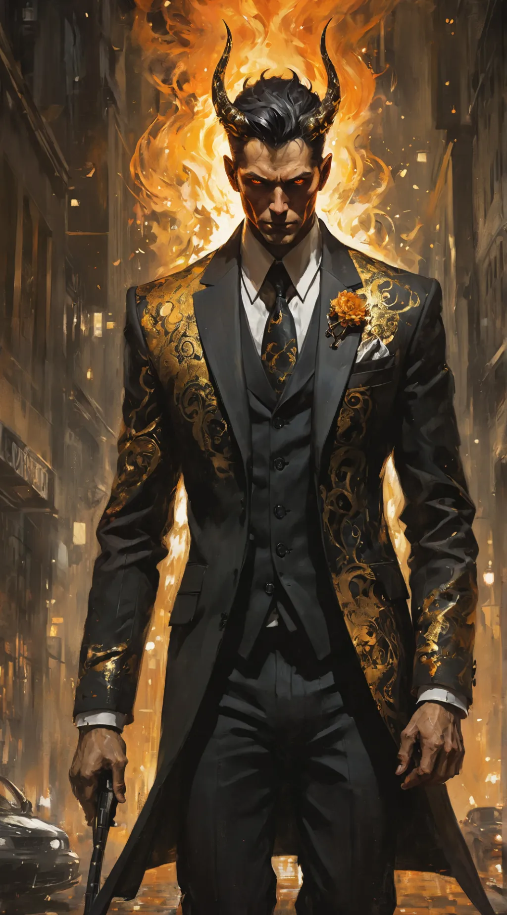 ai character: Lucien background