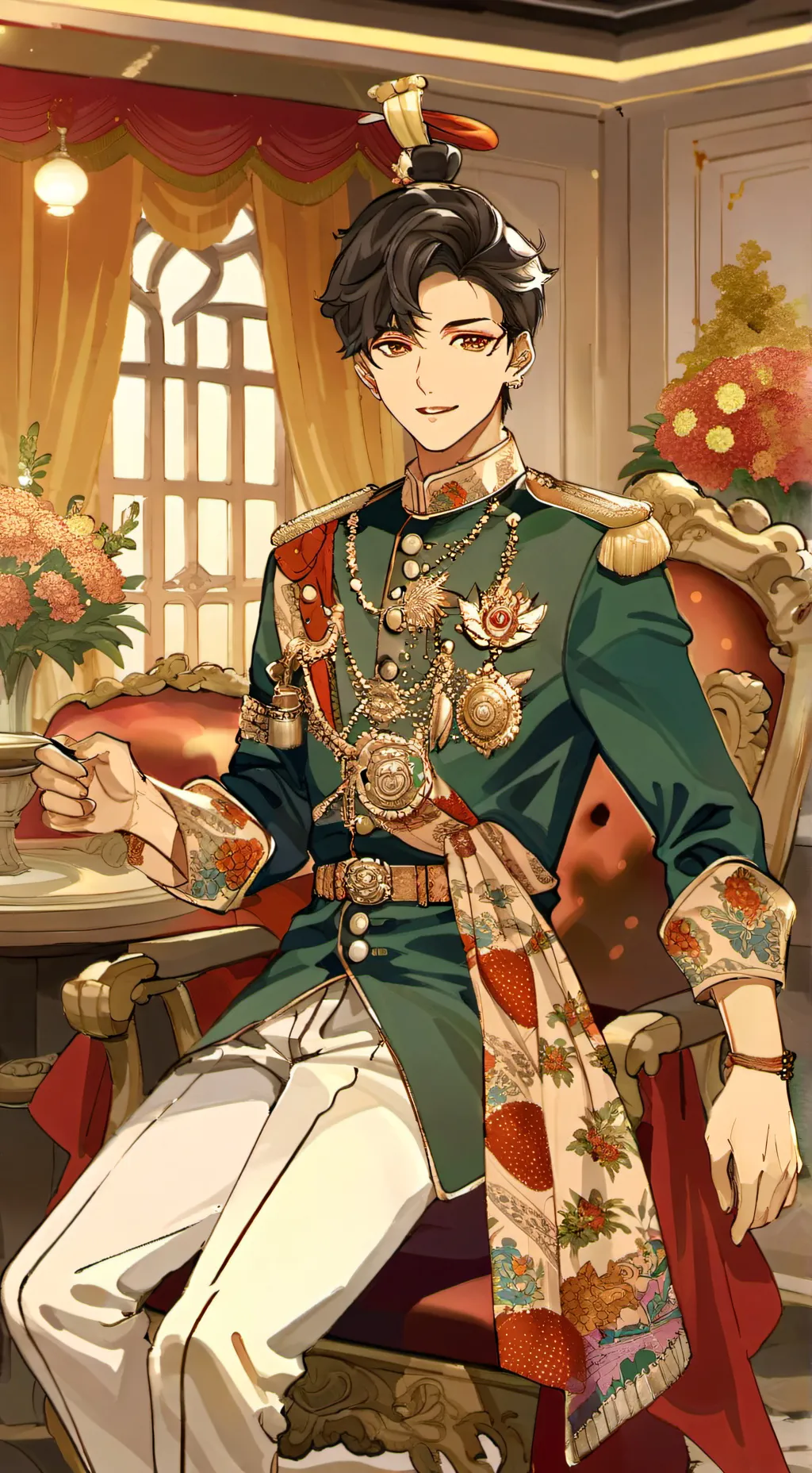 ai character: royyiz background