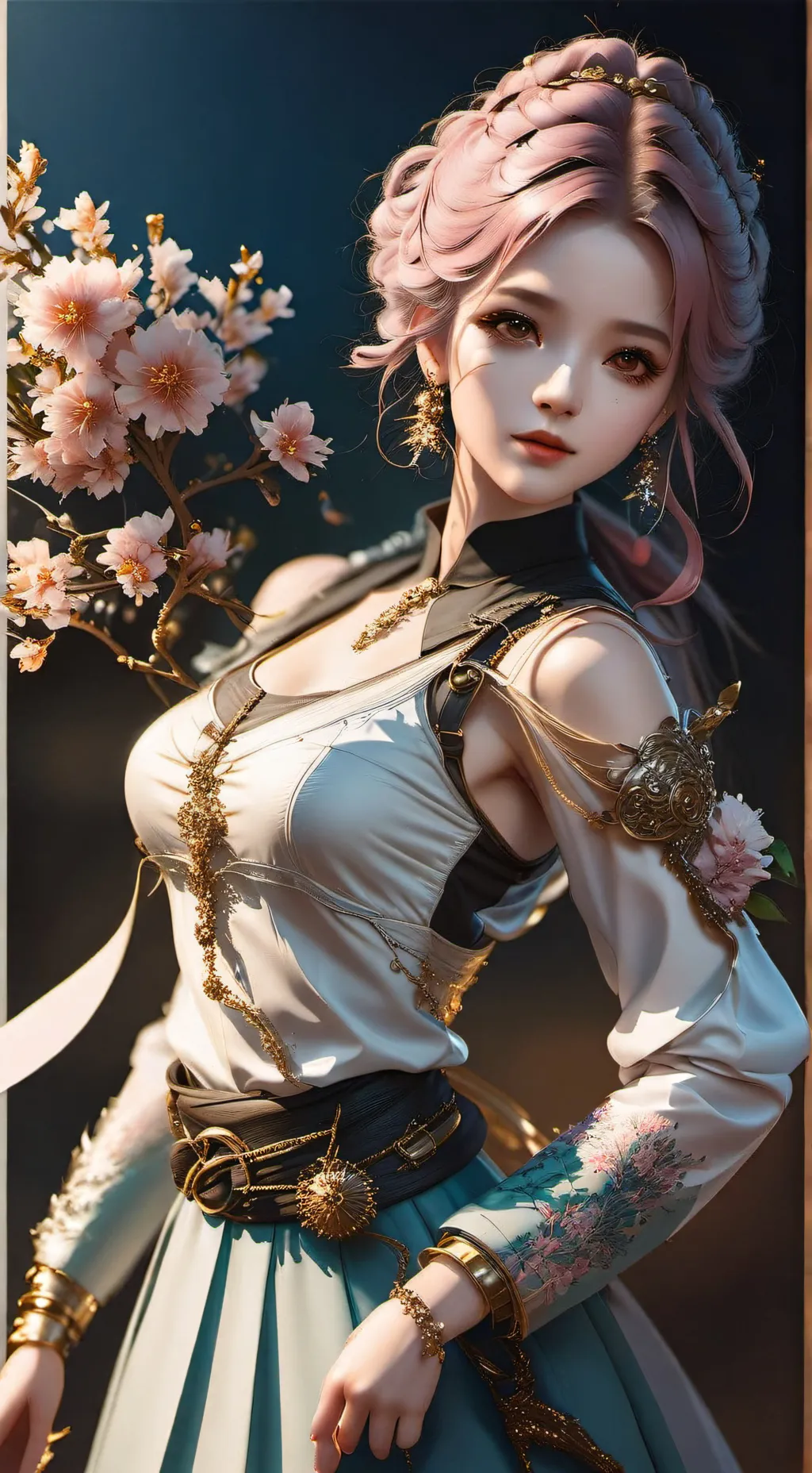 ai character: alivia background