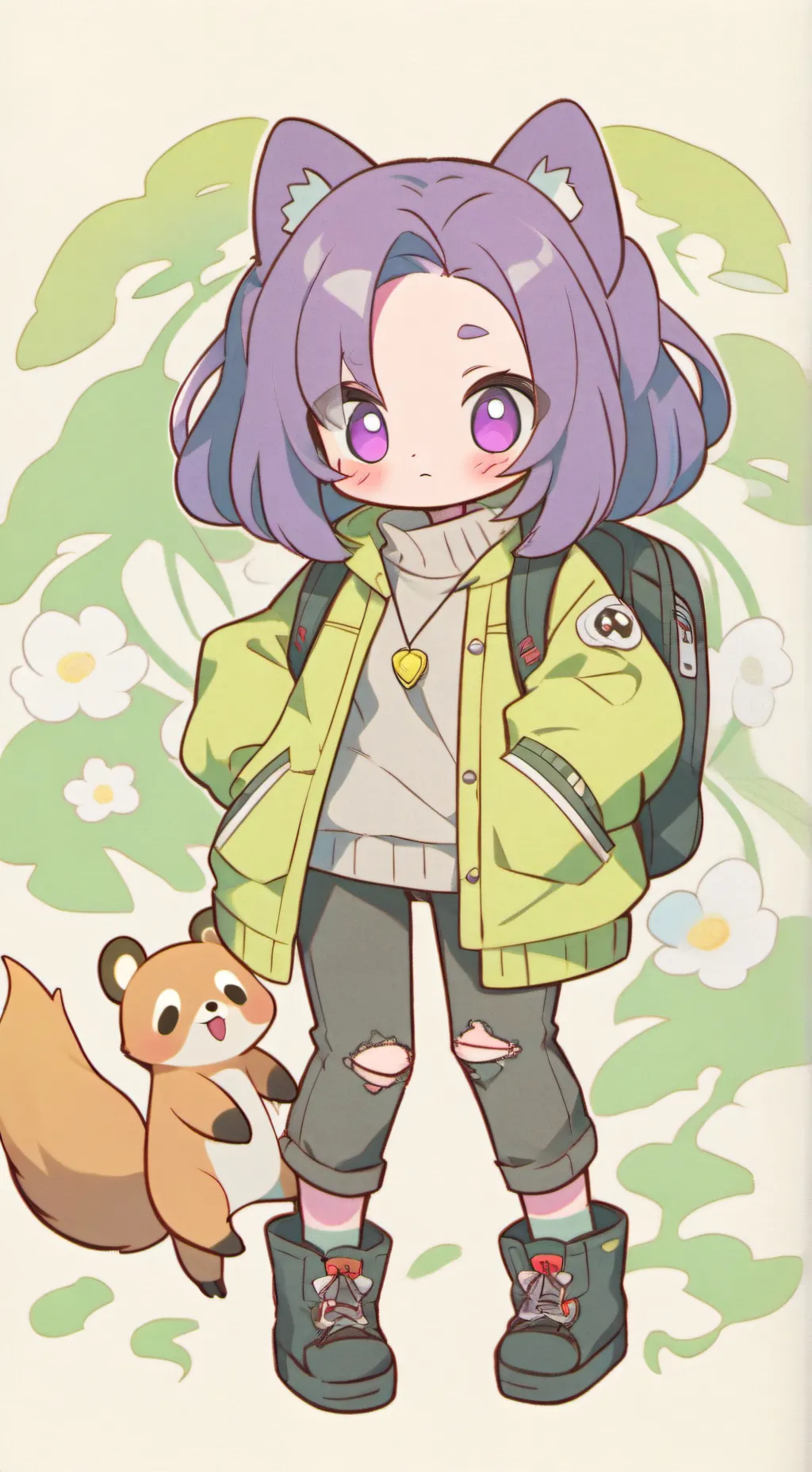 ai character: Saja Pets  background