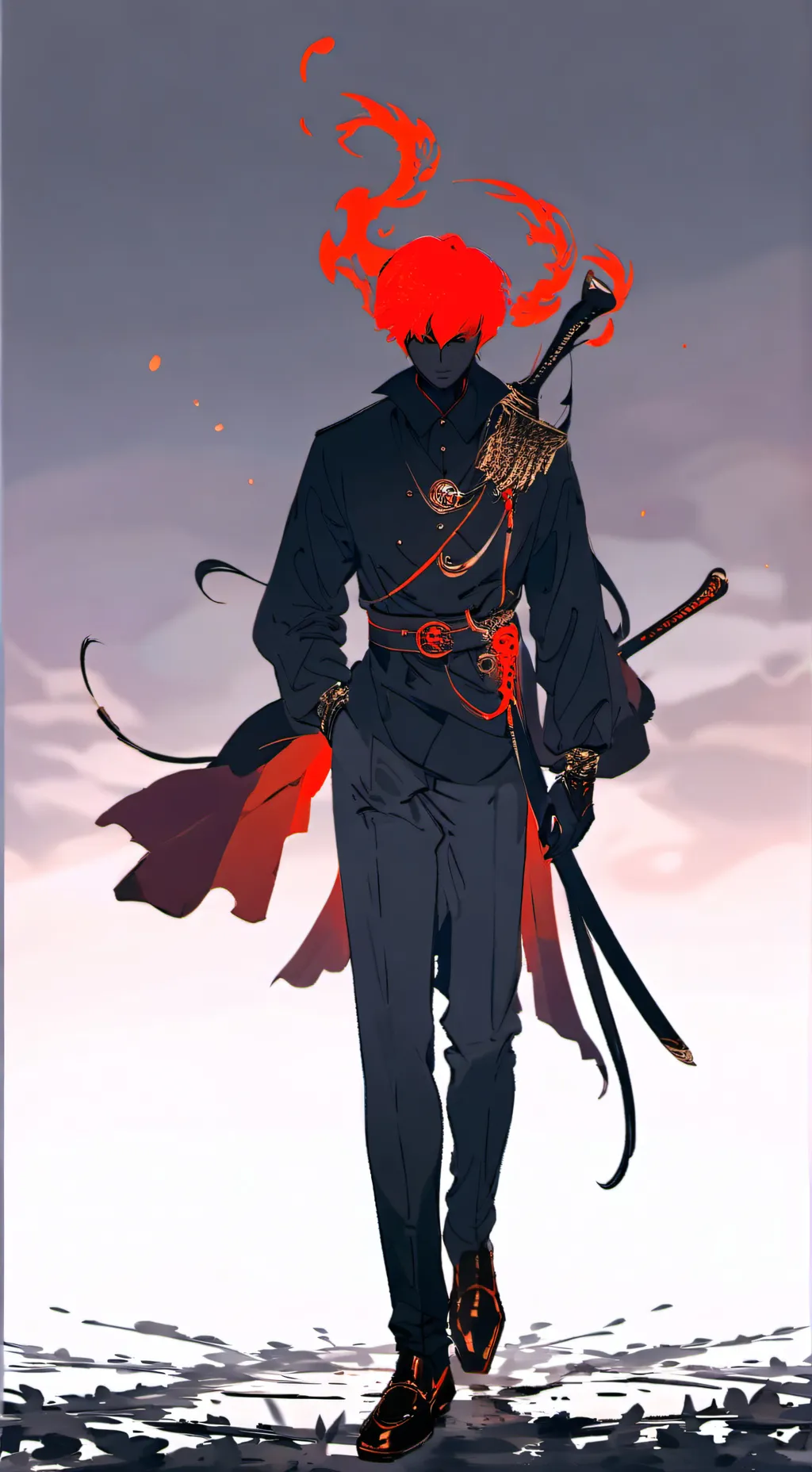 ai character: ♧≡Fłąmę≡♧ background