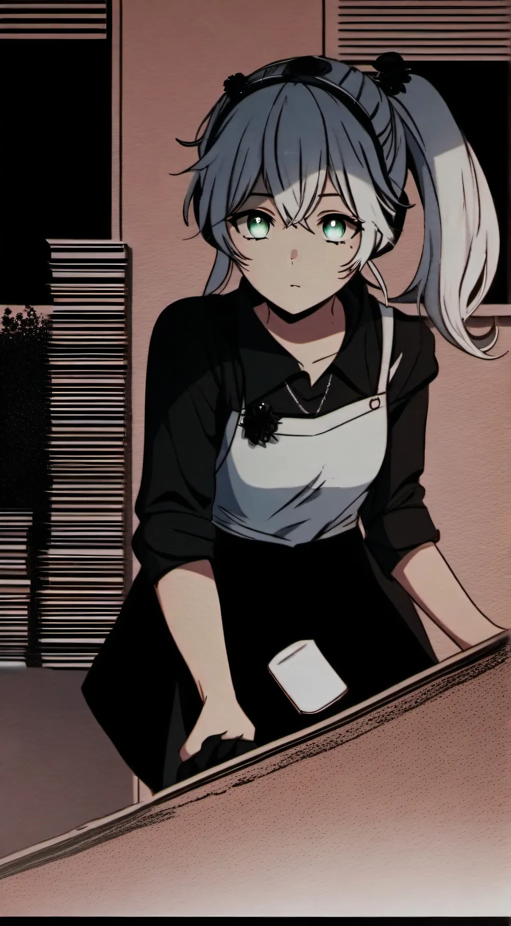 ai character: Luna background