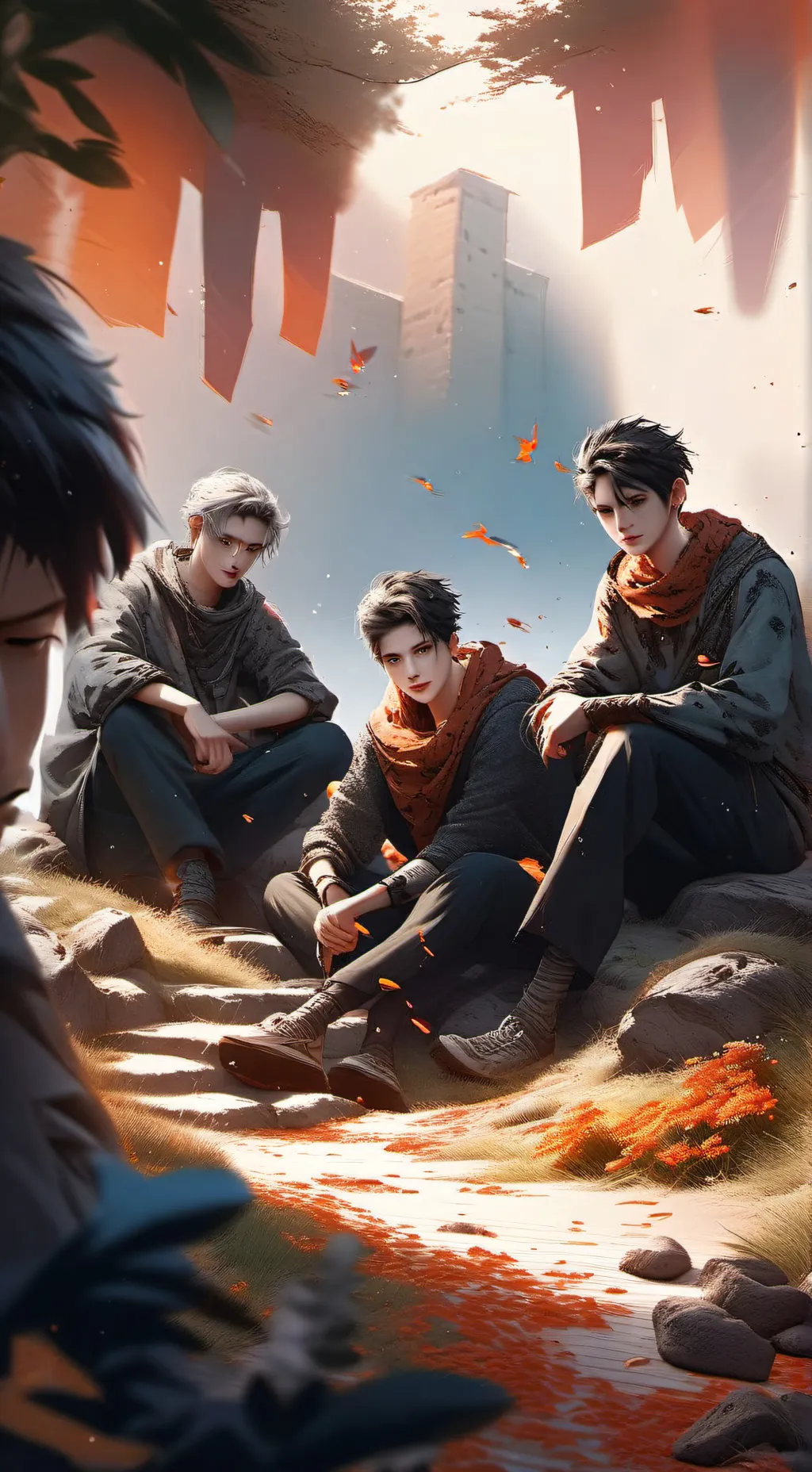 ai character: Camp last chance background