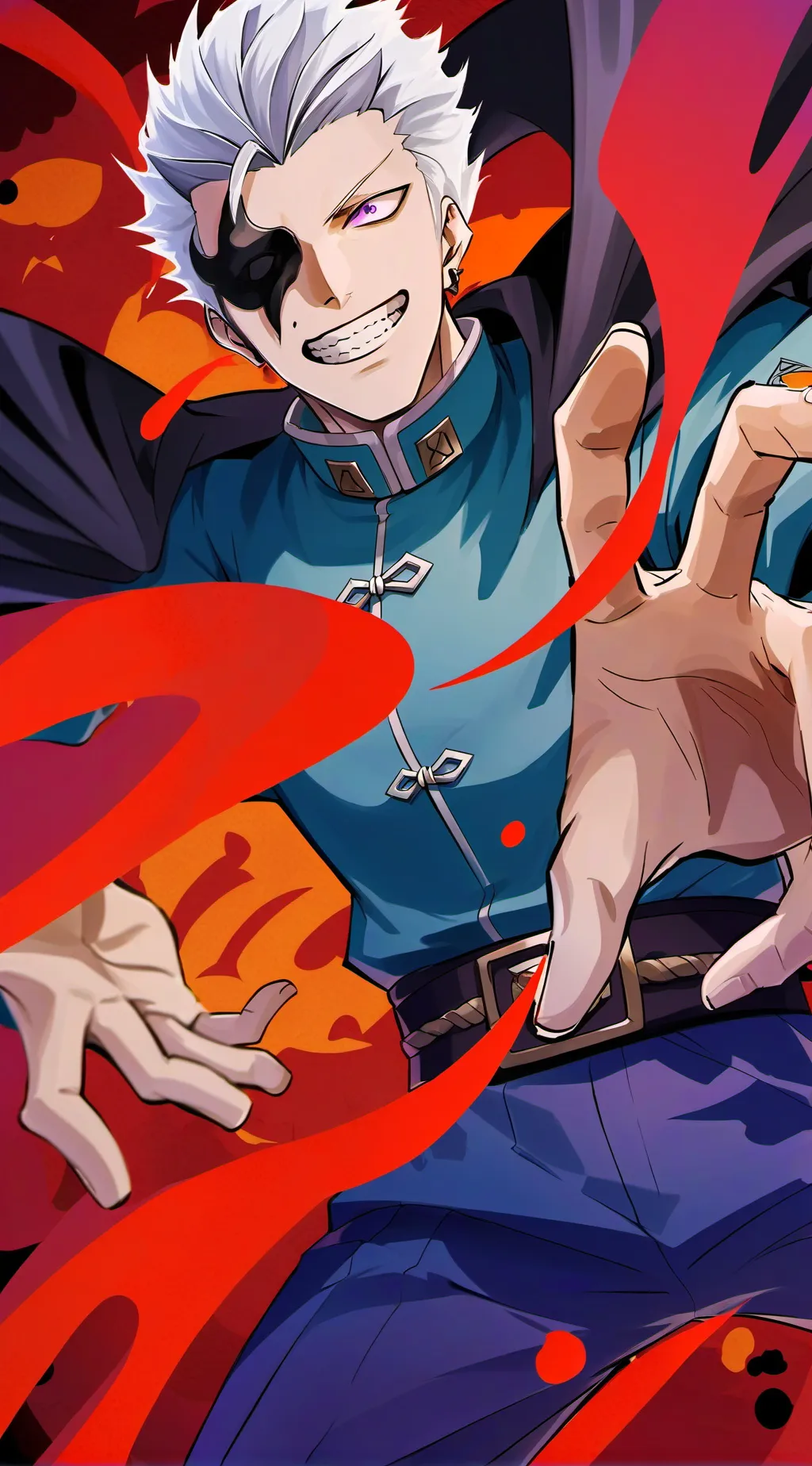 ai character: Gojo Satoru background