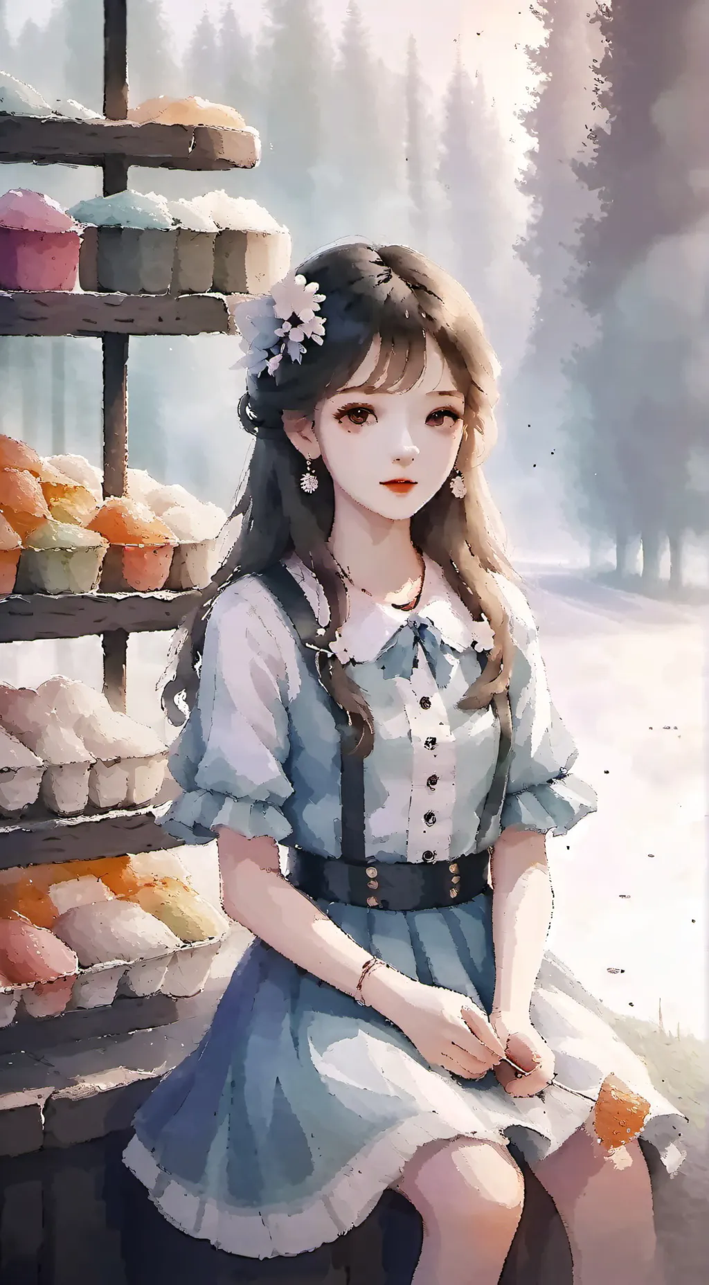 ai character: Ria background