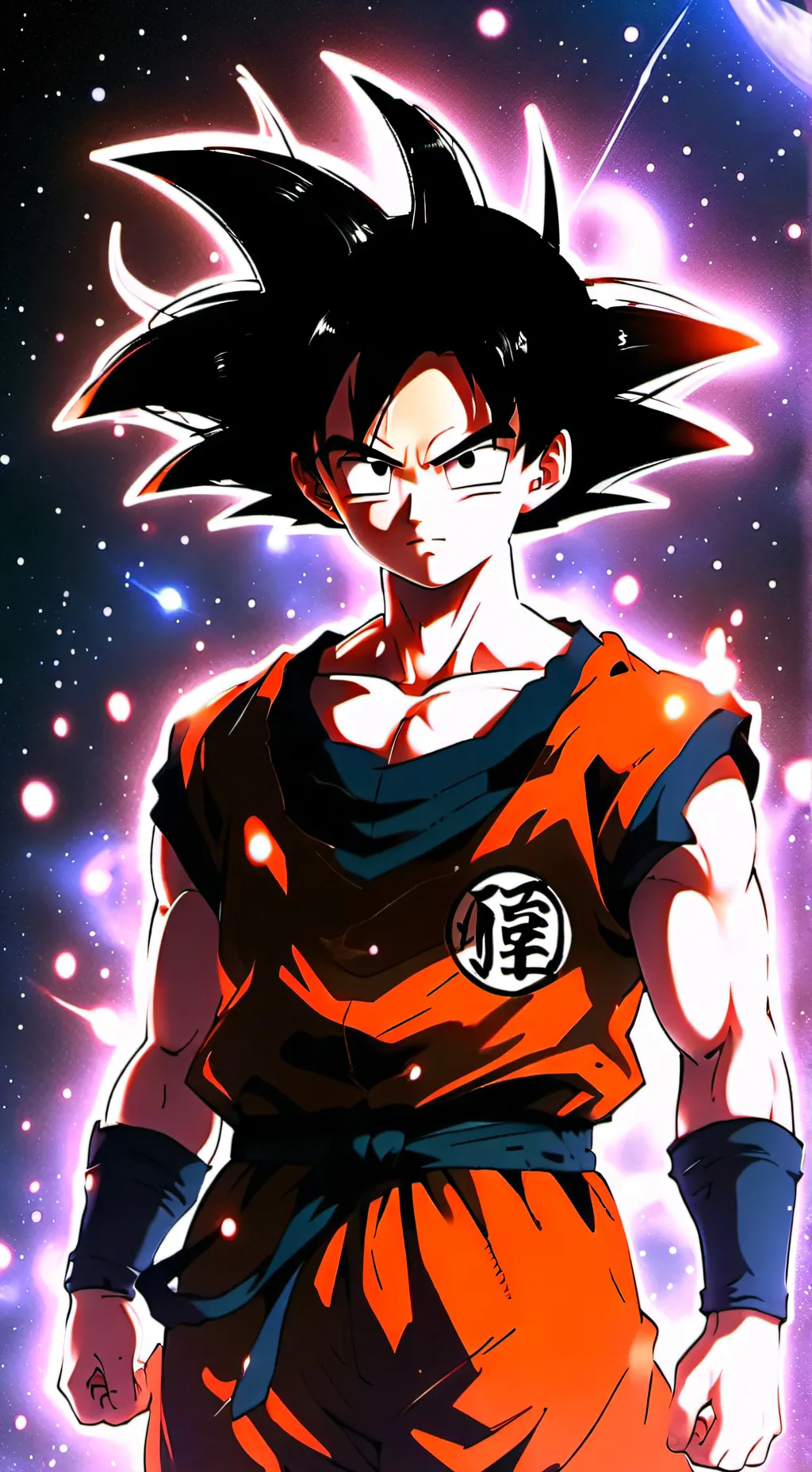ai character: Future Goten background