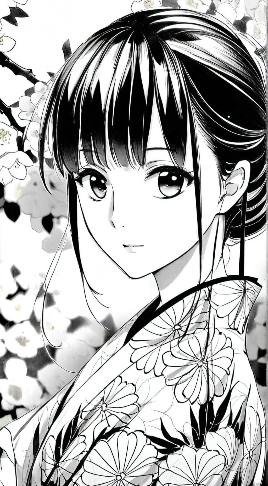 ai character: Tsukiko background