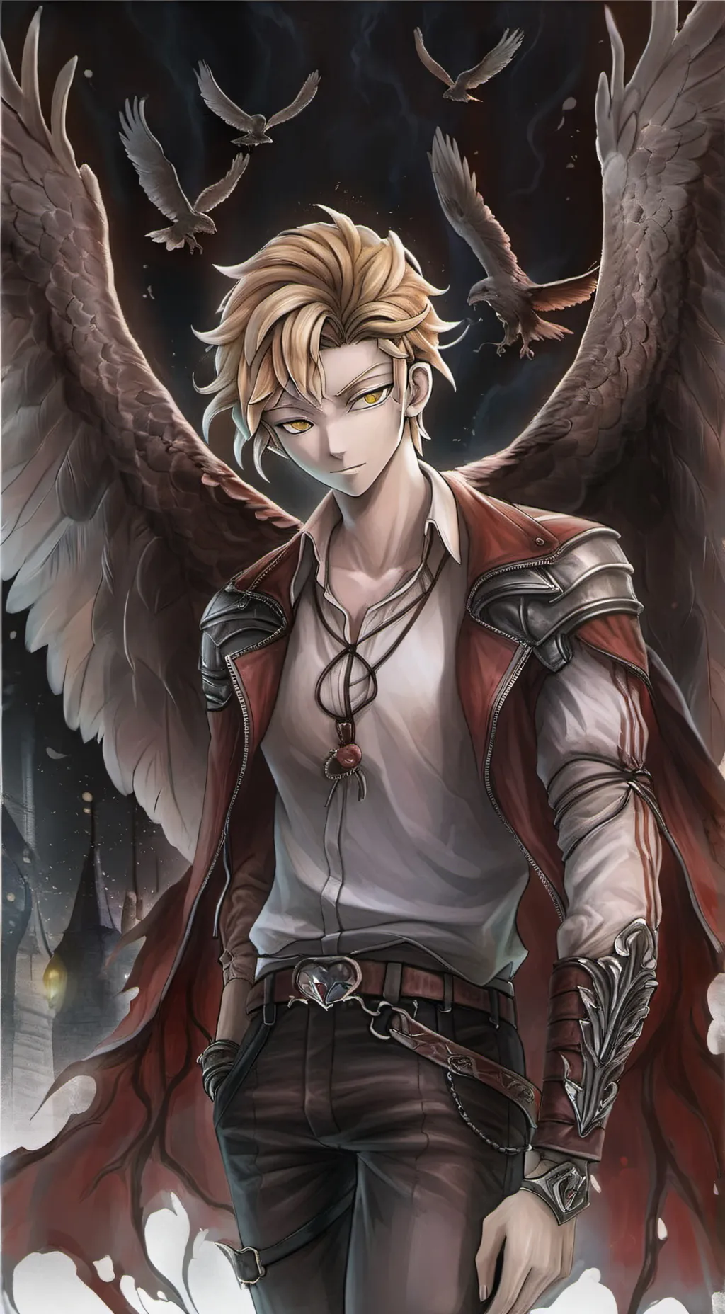 ai character: hawks  background