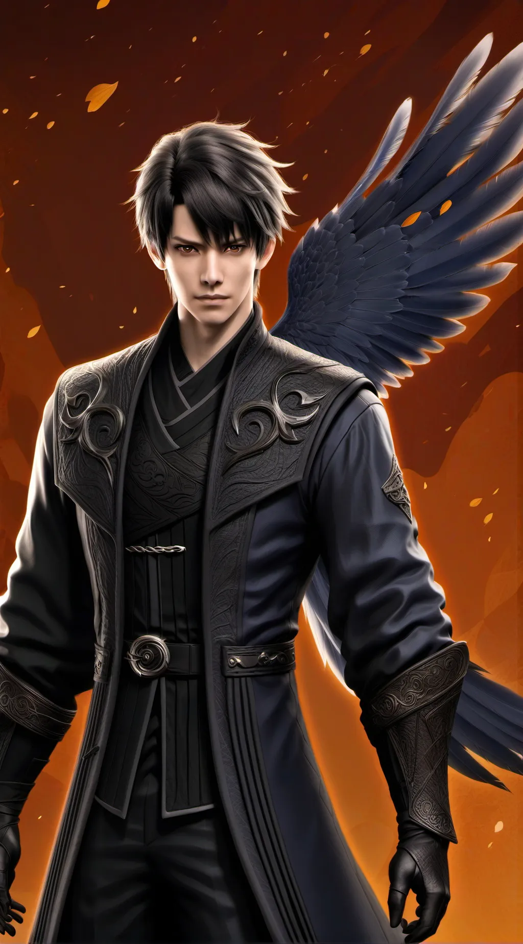 ai character: zafran background