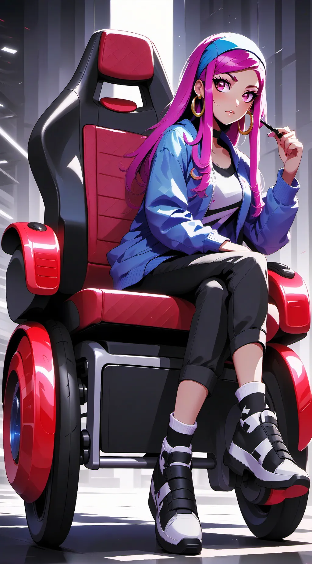 ai character: alexima background